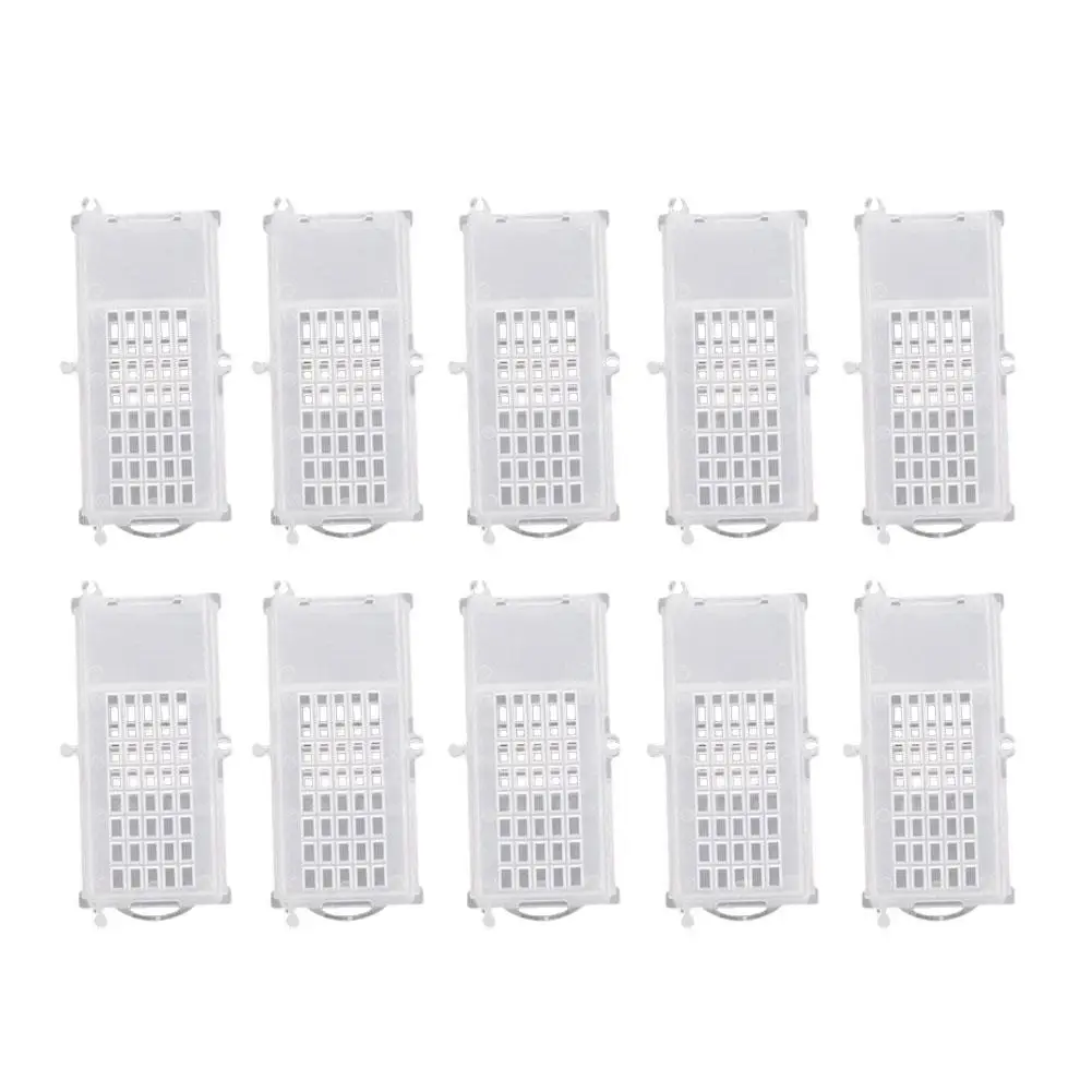 

10pcs Bees Tools Cages Bee Beekeeping Catcher Box Bee King Tool Equipment Transport Rearing Prisoner Cage Queen Beekeeping V3A8