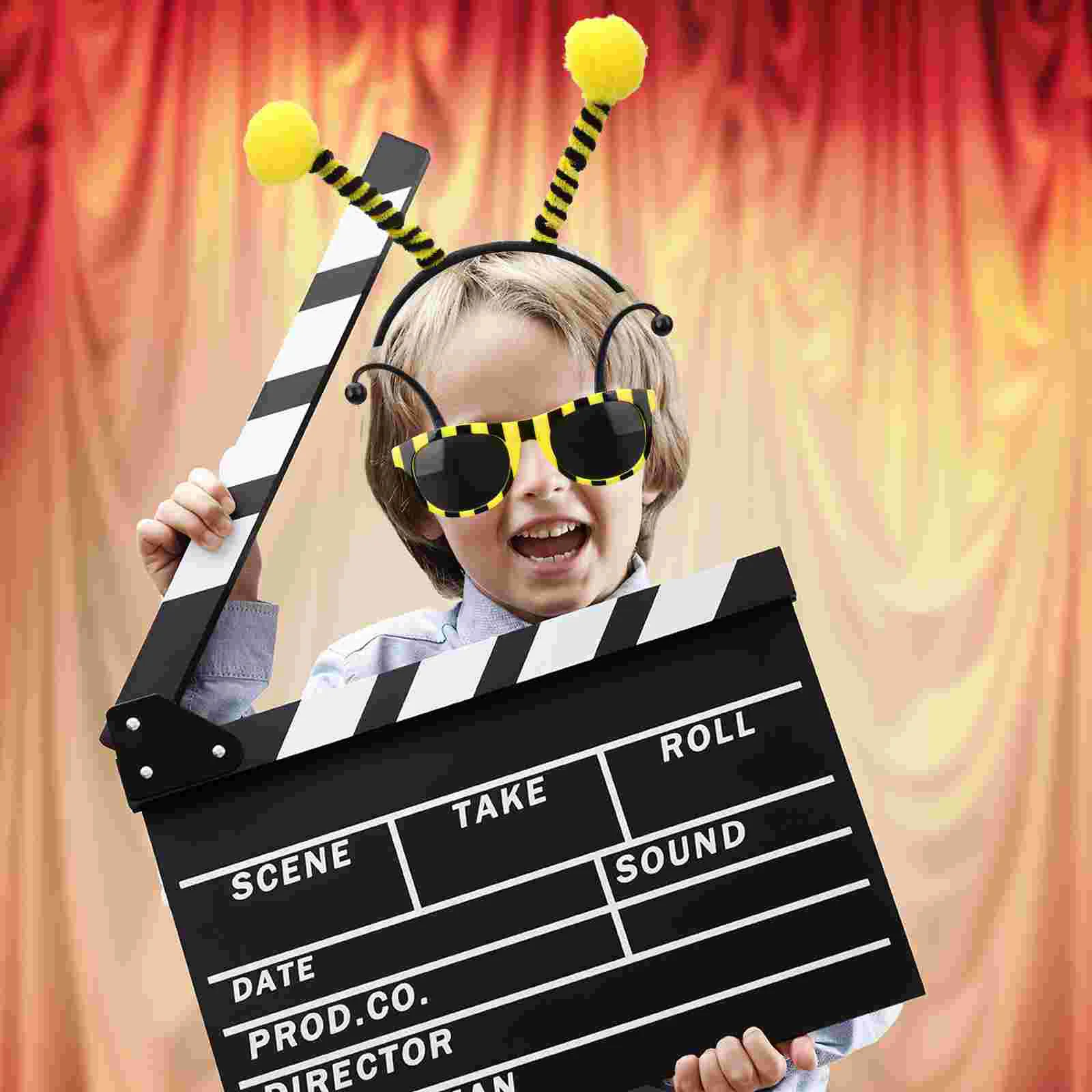 Bee Party Dress Up Cosplay Hair Band Headband Costume Accessories Decorations Polyester Glasses Child 
Bee Party Dress Up Cosplay Hair Band Headband Costume Accessories Decorations Polyester Glasses Child