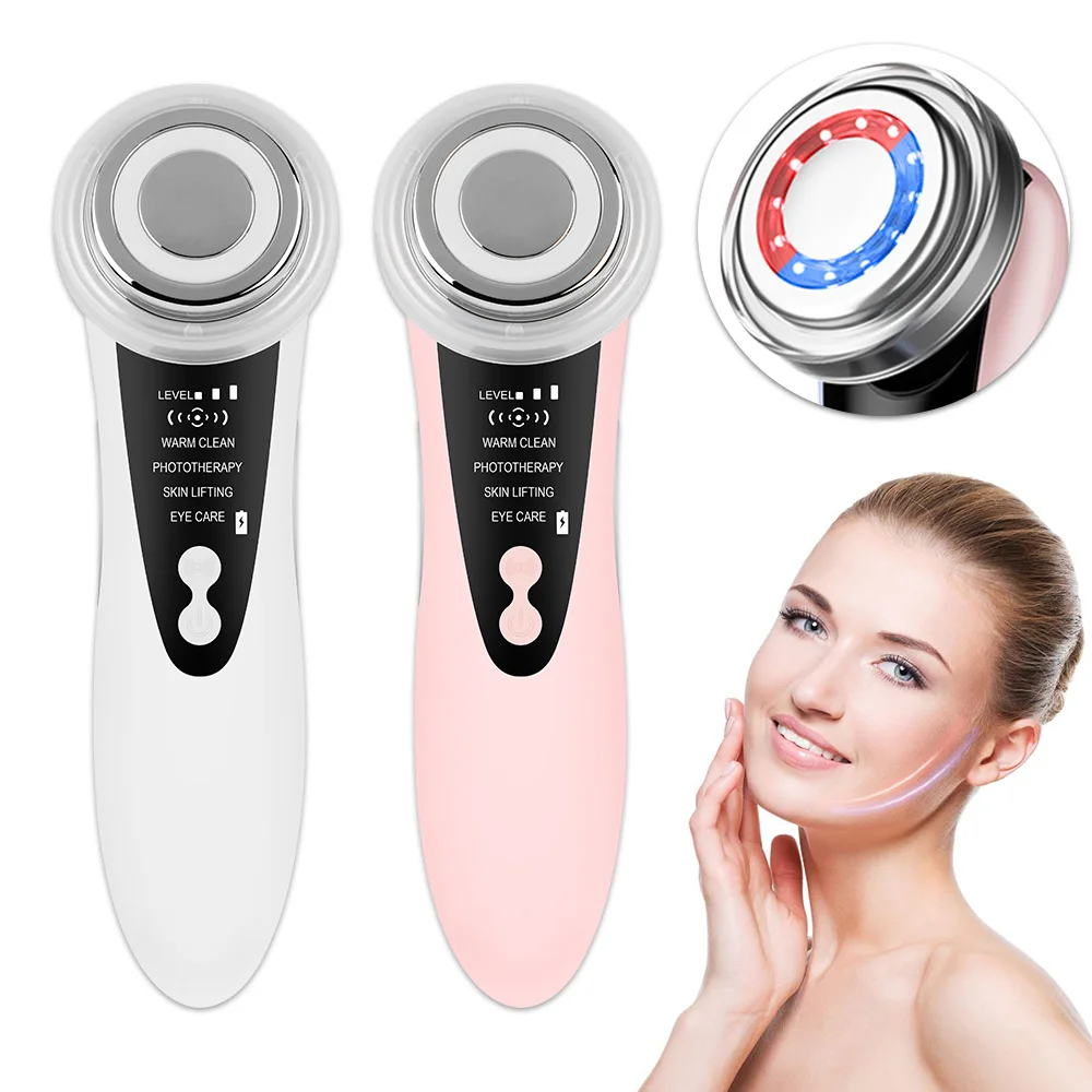 Face Massager Skin 5 In 1 Rejuvenation Massage LED Facial Lifting Beauty Vibration Wrinkle Removal Anti Aging Radio Frequency
Face Massager Skin 5 In 1 Rejuvenation Massage LED Facial Lifting Beauty Vibration Wrinkle Removal Anti Aging Radio Frequency