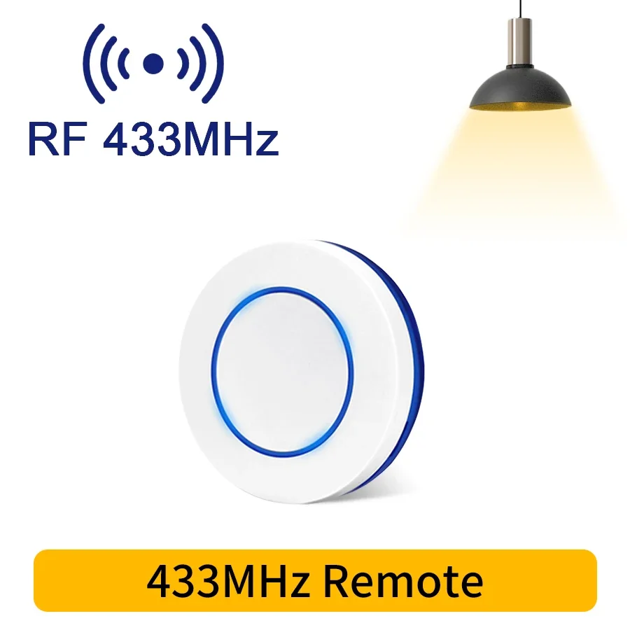 Беспроводной мини-выключатель GGBEE RF433 10А 
Беспроводной мини-выключатель GGBEE RF433 10А