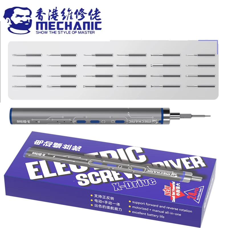 Набор отверток MECHANIC 25 в 1 
Набор отверток MECHANIC 25 в 1