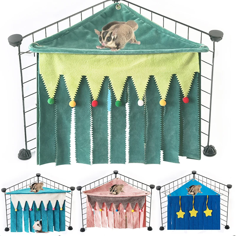 Small Pet Tassel Strip Tent Hideout Hideaway Guinea Pig Hamster Hedgehog Hammock Hanging Bed Nest Mat Hamster Accessories
Small Pet Tassel Strip Tent Hideout Hideaway Guinea Pig Hamster Hedgehog Hammock Hanging Bed Nest Mat Hamster Accessories