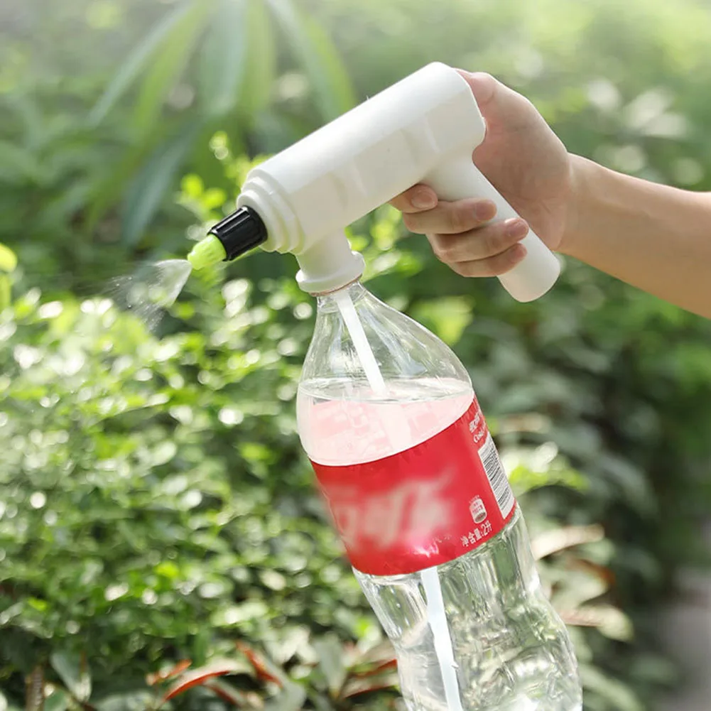 

Перезаряжаемая через USB электрическая бутылка-распылитель, инструмент для полива растений, банки для воды, электрический душ для сада