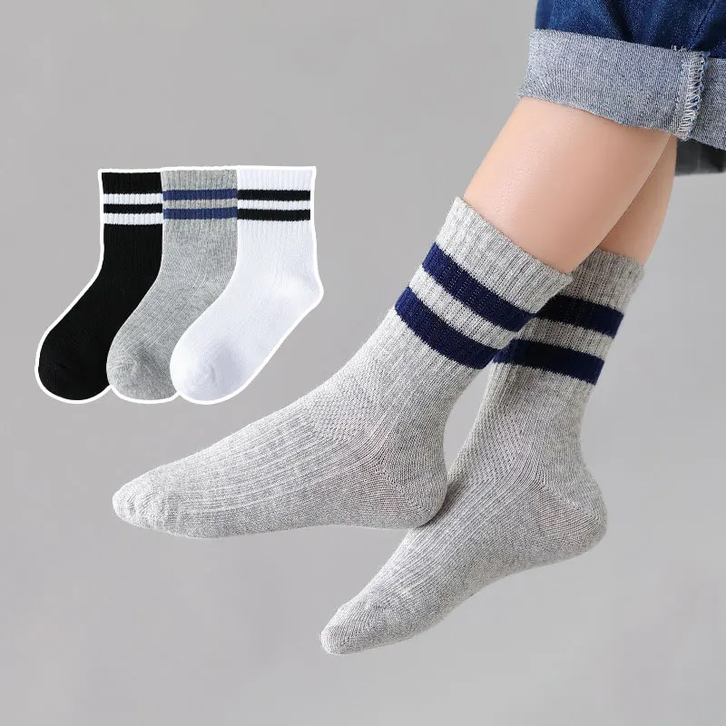 5 Pairs/Lot 3-15T Children Socks Spring & Autumn High Quality Soft Cotton Stripe Solid Girls Socks Boys Socks Kids School Socks
5 Pairs/Lot 3-15T Children Socks Spring & Autumn High Quality Soft Cotton Stripe Solid Girls Socks Boys Socks Kids School Socks