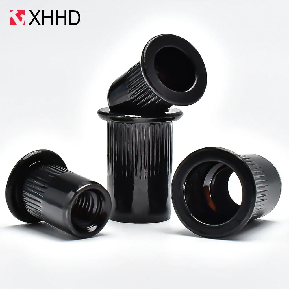 Плоские заклепки-гайки NEWHONGHUIDA, черные, углеродистая сталь, M3-M12
Плоские заклепки-гайки NEWHONGHUIDA, черные, углеродистая сталь, M3-M12