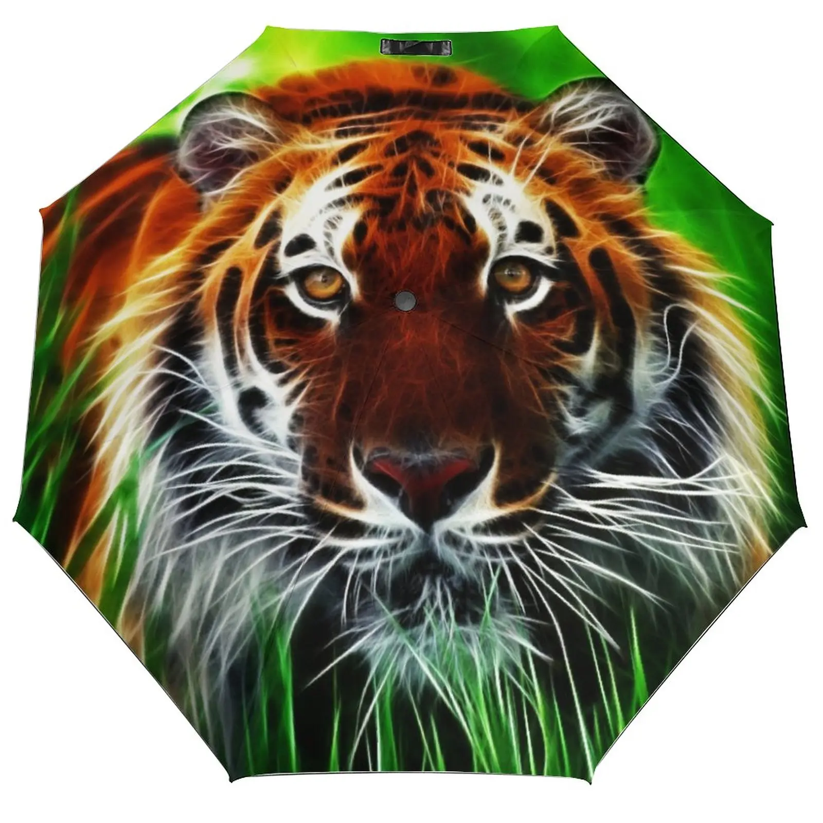 Animal Tiger Printed Umbrella Rain Women Automatic Umbrella Three Folding Sun Protection Umbrella Male Portable Parasol
Animal Tiger Printed Umbrella Rain Women Automatic Umbrella Three Folding Sun Protection Umbrella Male Portable Parasol