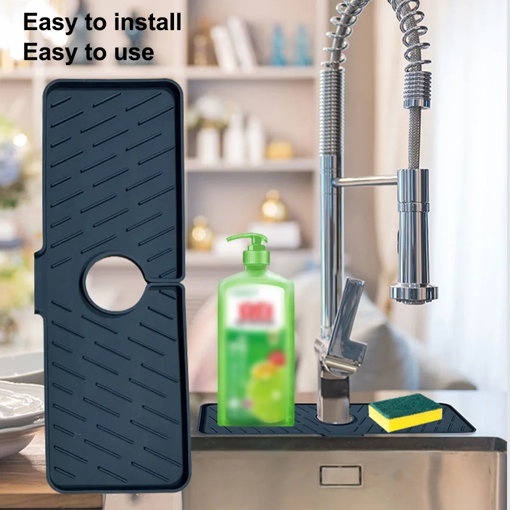 Faucet Splash Guard Mat Bathroom Catcher Universal Washable Protector Anti-splash Replacing Drain Pad
Faucet Splash Guard Mat Bathroom Catcher Universal Washable Protector Anti-splash Replacing Drain Pad