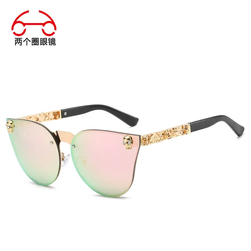 Two Circle New Men'S Sunglasses, European And American Fashion Cat Eyes, Scalded Legs, Skull Head, Personalized Sun
Two Circle New Men'S Sunglasses, European And American Fashion Cat Eyes, Scalded Legs, Skull Head, Personalized Sun