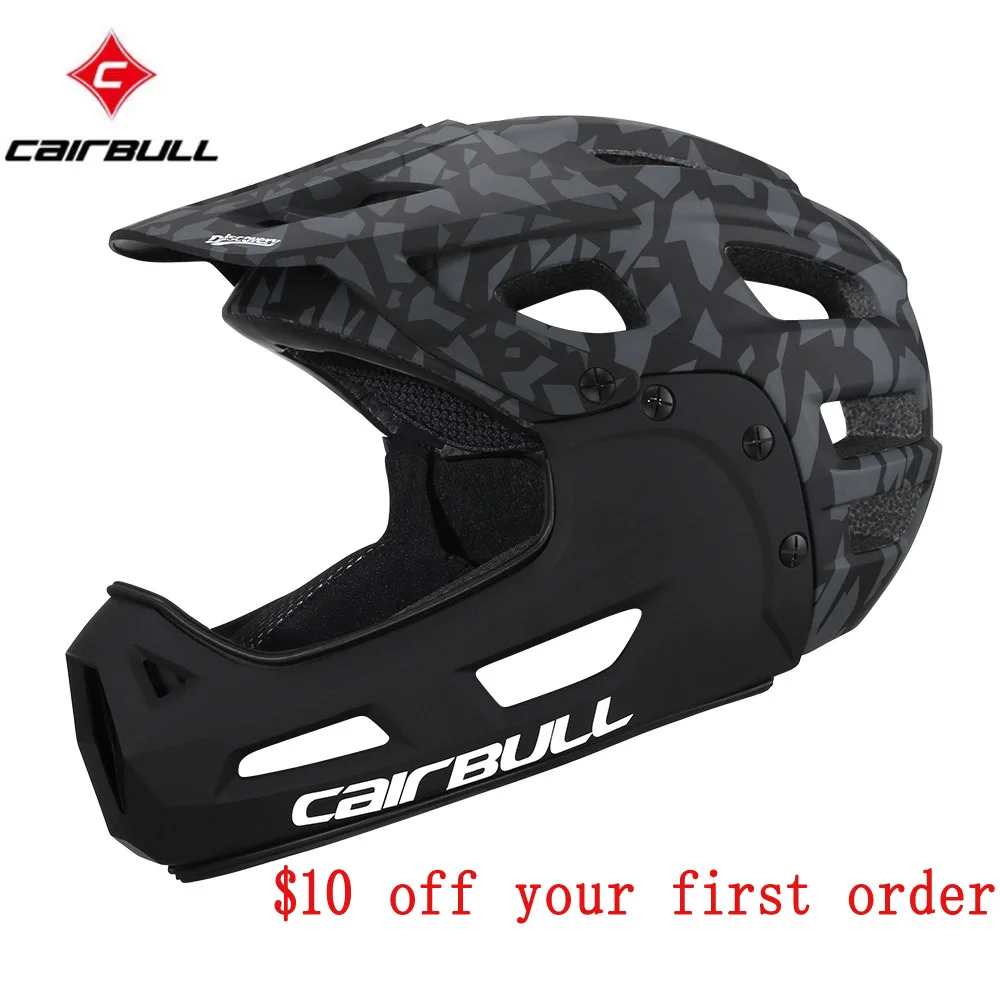 Cairbull bicycle helmet riding outdoor sports full face mountain road bike sports hat lightweight Adult DH Downhill Bike helmet
Cairbull bicycle helmet riding outdoor sports full face mountain road bike sports hat lightweight Adult DH Downhill Bike helmet