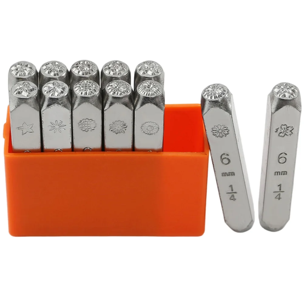 Stamp Metal Crafts Tool Stamping Set Supplies Punch Flower Carving Steel Letter Design Jewelry Stamps Diy Symbol Handle
Stamp Metal Crafts Tool Stamping Set Supplies Punch Flower Carving Steel Letter Design Jewelry Stamps Diy Symbol Handle