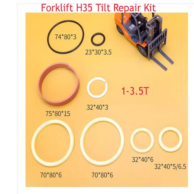 Forklift Cylinder Oil Seal Hangcha Jianghuai Tai Lifu Lift Tilt Steering Horizontal Cylinder Repair Kit For Hangzhou Forklift
Forklift Cylinder Oil Seal Hangcha Jianghuai Tai Lifu Lift Tilt Steering Horizontal Cylinder Repair Kit For Hangzhou Forklift