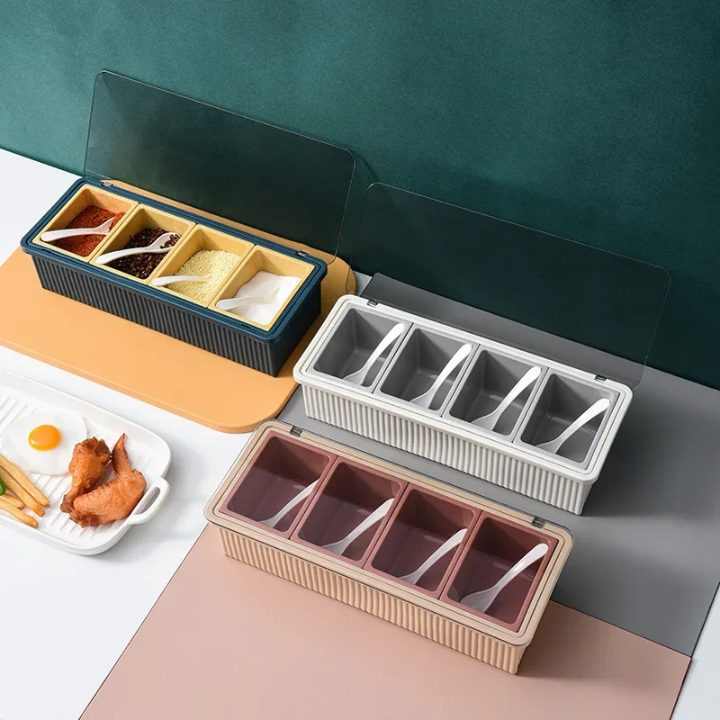 Spice Jar Seasoning Box 4Pcs/Set Pepper Shakers Nordic Storage Bottle Jars Salt Pepper Cumin Powder Box Tool Kitchen Accessories
Spice Jar Seasoning Box 4Pcs/Set Pepper Shakers Nordic Storage Bottle Jars Salt Pepper Cumin Powder Box Tool Kitchen Accessories