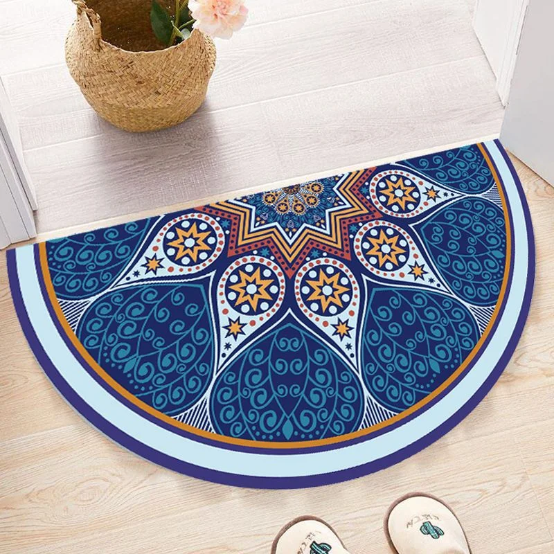 Semi Circular Floor Mat Entrance Door Mat Decoration Home Washable Foot Mat Toilet Mat Rugs for Bedroom Luxury Bath Mat Doormat
Semi Circular Floor Mat Entrance Door Mat Decoration Home Washable Foot Mat Toilet Mat Rugs for Bedroom Luxury Bath Mat Doormat