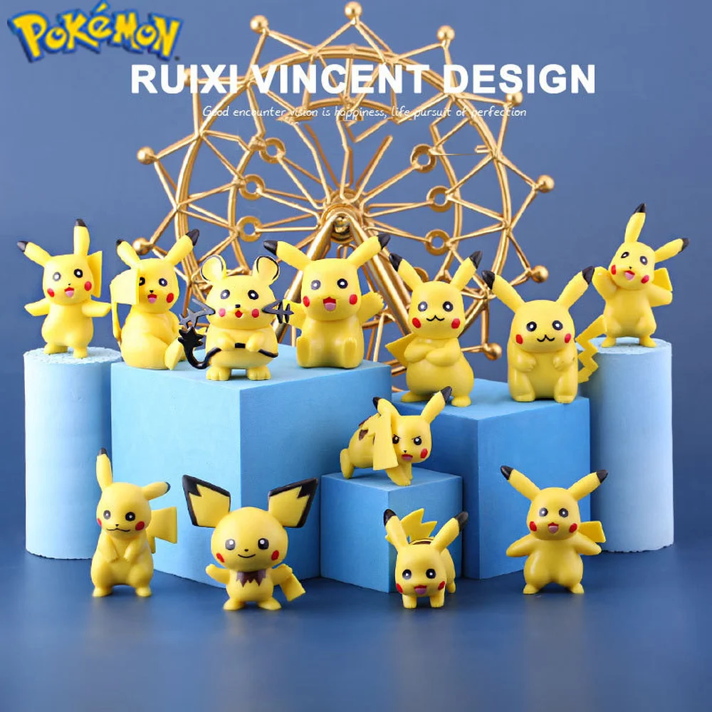 Pikachu Suits Model Dolls Kawayii Fashion Animation Cartoon Characters Modelling High Quality Interest Desktop Ornaments Parts
Pikachu Suits Model Dolls Kawayii Fashion Animation Cartoon Characters Modelling High Quality Interest Desktop Ornaments Parts
