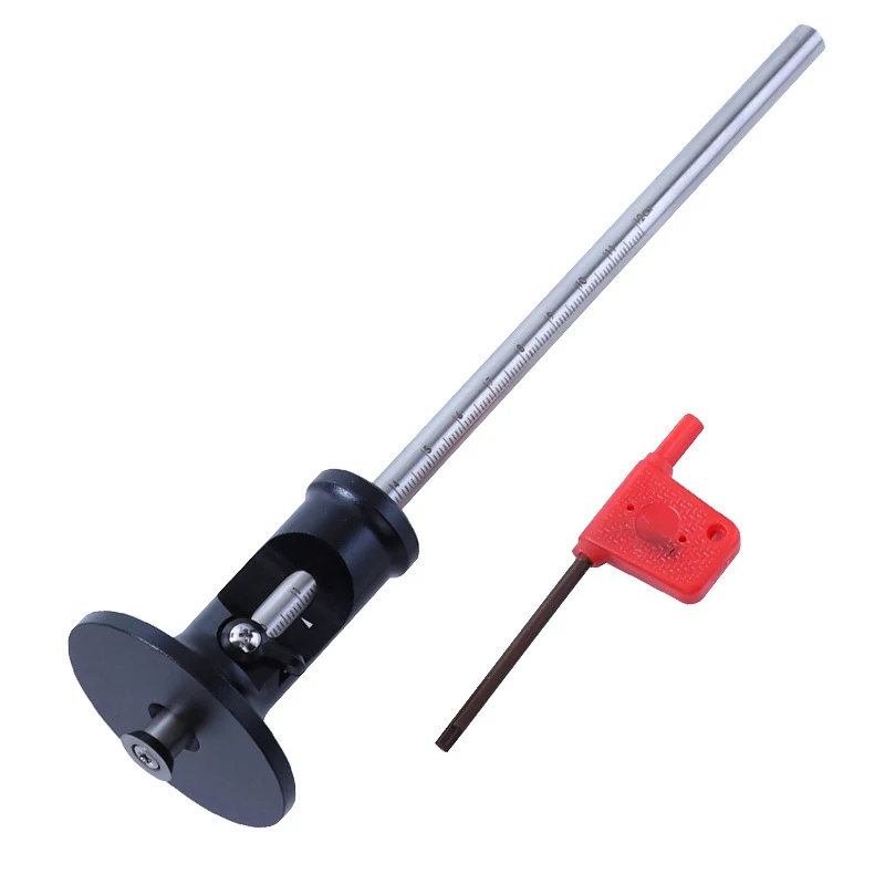 Woodworking Wheel Marking Gauge Marking Scriber Solid Metal Bar Wood Scribe Tool With 2 Replacement Cutters For Carpenter
Woodworking Wheel Marking Gauge Marking Scriber Solid Metal Bar Wood Scribe Tool With 2 Replacement Cutters For Carpenter