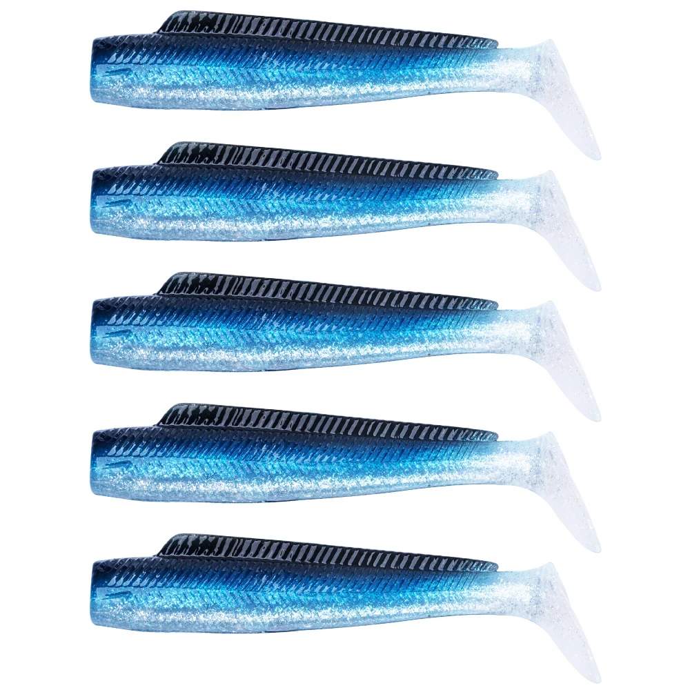 Goture Luna 5pcs/set 9cm 8g Soft Lure Kit Swimbait Jig Head Rubber Tail Artificial Fishing Lure Silicone Bait Fishing Tackle
Goture Luna 5pcs/set 9cm 8g Soft Lure Kit Swimbait Jig Head Rubber Tail Artificial Fishing Lure Silicone Bait Fishing Tackle