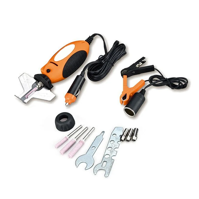 CSES-001B Mini DC12V Electric Chainsaw Sharpener Grinder For Saw Chain File Sharpening Tool With Adapter
CSES-001B Mini DC12V Electric Chainsaw Sharpener Grinder For Saw Chain File Sharpening Tool With Adapter