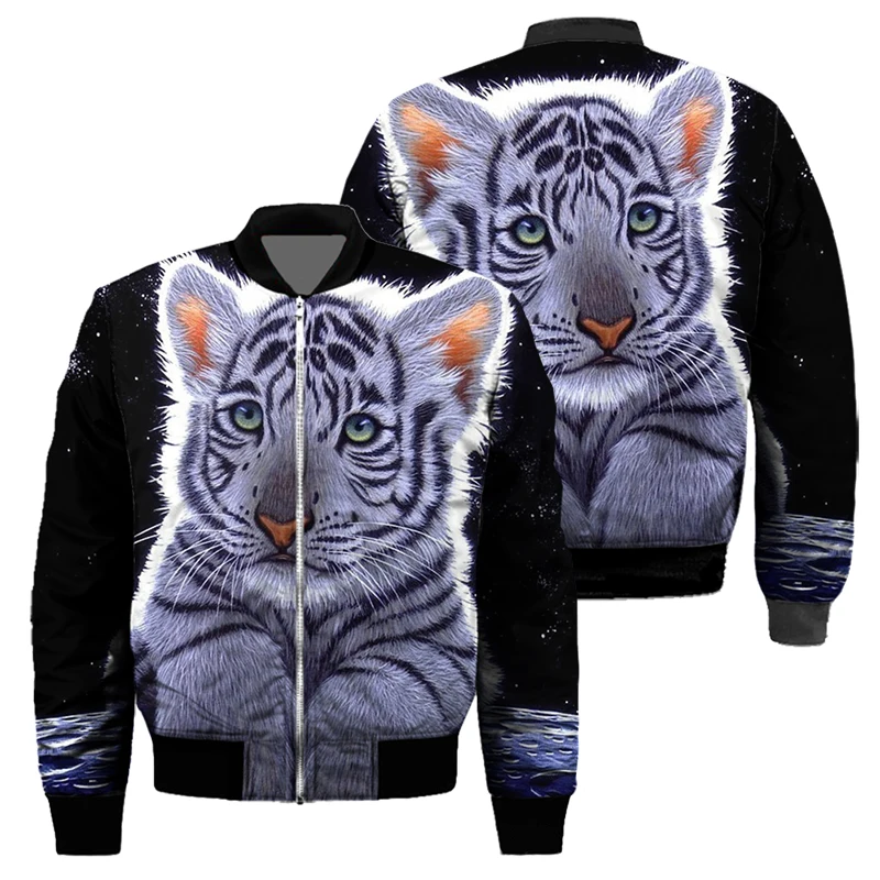 Spring/Fall 2022 Men's Jacket 3D Printed Little White Tiger Elements Y2K Wool Pullover Hip Hop Plus Velvet Motorcycle Jacket 5XL
Spring/Fall 2022 Men's Jacket 3D Printed Little White Tiger Elements Y2K Wool Pullover Hip Hop Plus Velvet Motorcycle Jacket 5XL
