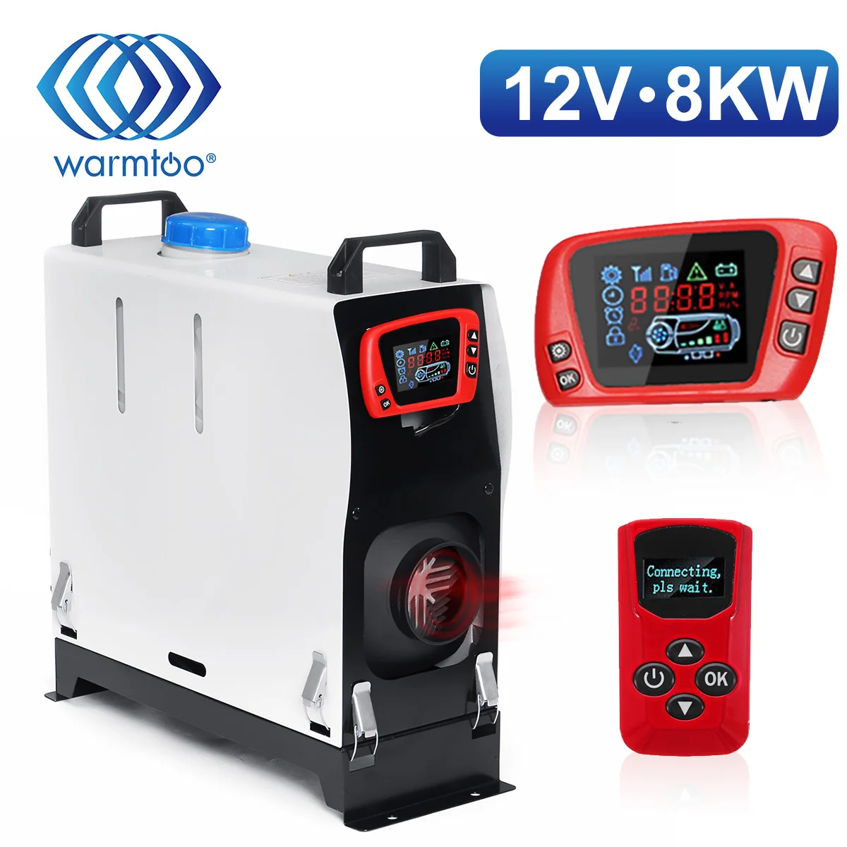 Универсальный дизельный стояночный обогреватель Warmtoo, 12 В, 5 кВт-8 кВт, регулируемый для грузовиков, автодомов, лодок, автобусов, с ЖК-дисплеем...
Универсальный дизельный стояночный обогреватель Warmtoo, 12 В, 5 кВт-8 кВт, регулируемый для грузовиков, автодомов, лодок, автобусов, с ЖК-дисплеем...