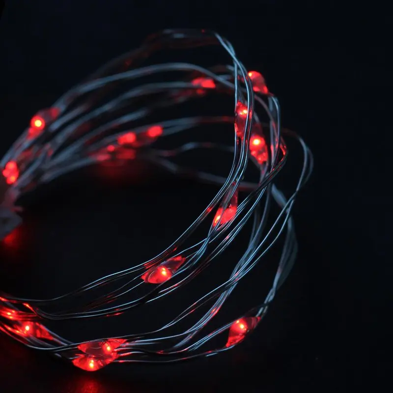 of 18 Red LED Micro Fairy Christmas Lights - Ultra Thin Silver Wire Solar lights for camping Lantern camping Camping lantern rec
of 18 Red LED Micro Fairy Christmas Lights - Ultra Thin Silver Wire Solar lights for camping Lantern camping Camping lantern rec