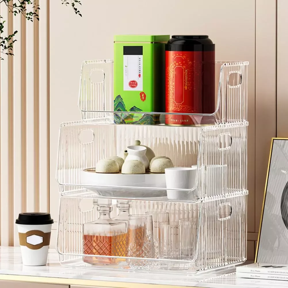 NEW2023 Makeup Storage Holder Exquisite Stackable Lightweight Clear Makeup Storage Box Holder for Bathroom
NEW2023 Makeup Storage Holder Exquisite Stackable Lightweight Clear Makeup Storage Box Holder for Bathroom