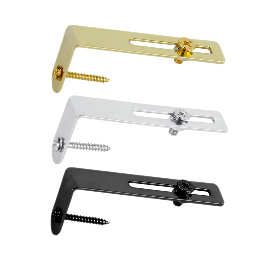 Electric Guitar Pickguard Bracket Support With Nuts And Screws Accessories For Les Paul Metal Bracket Basses Accessory
Electric Guitar Pickguard Bracket Support With Nuts And Screws Accessories For Les Paul Metal Bracket Basses Accessory