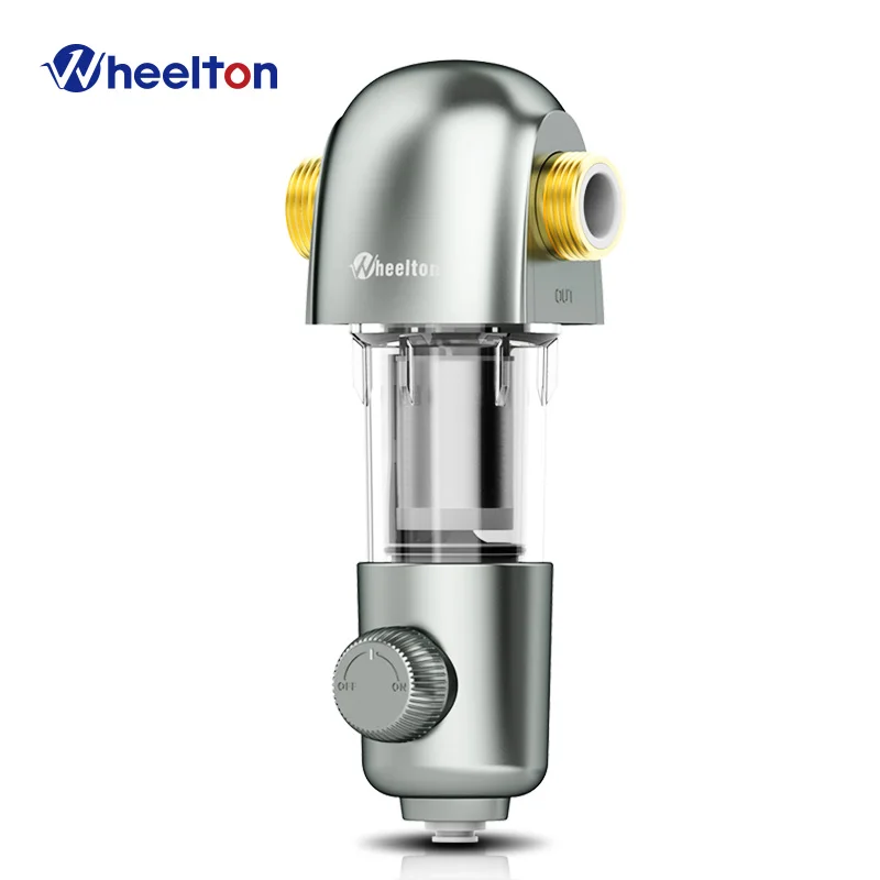 WHEELTON Whole House Water Filter System 4500L/H Large Water Yield 3/4" With Backwash 40μm Filtration Precision Grey Color New
WHEELTON Whole House Water Filter System 4500L/H Large Water Yield 3/4" With Backwash 40μm Filtration Precision Grey Color New