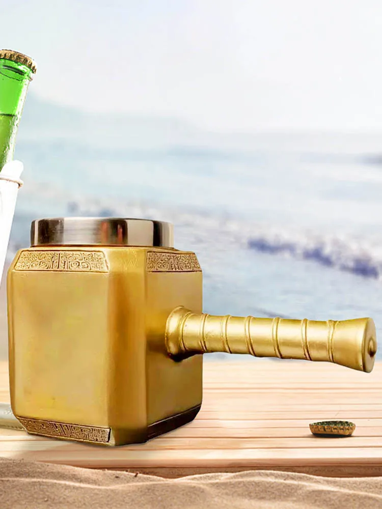 Hammer Sculptured Mug With Long Handle Coffee Mug Resin Drink Cup Beer With Stainless Steel Liner For Kitchen Home Decor Party
Hammer Sculptured Mug With Long Handle Coffee Mug Resin Drink Cup Beer With Stainless Steel Liner For Kitchen Home Decor Party