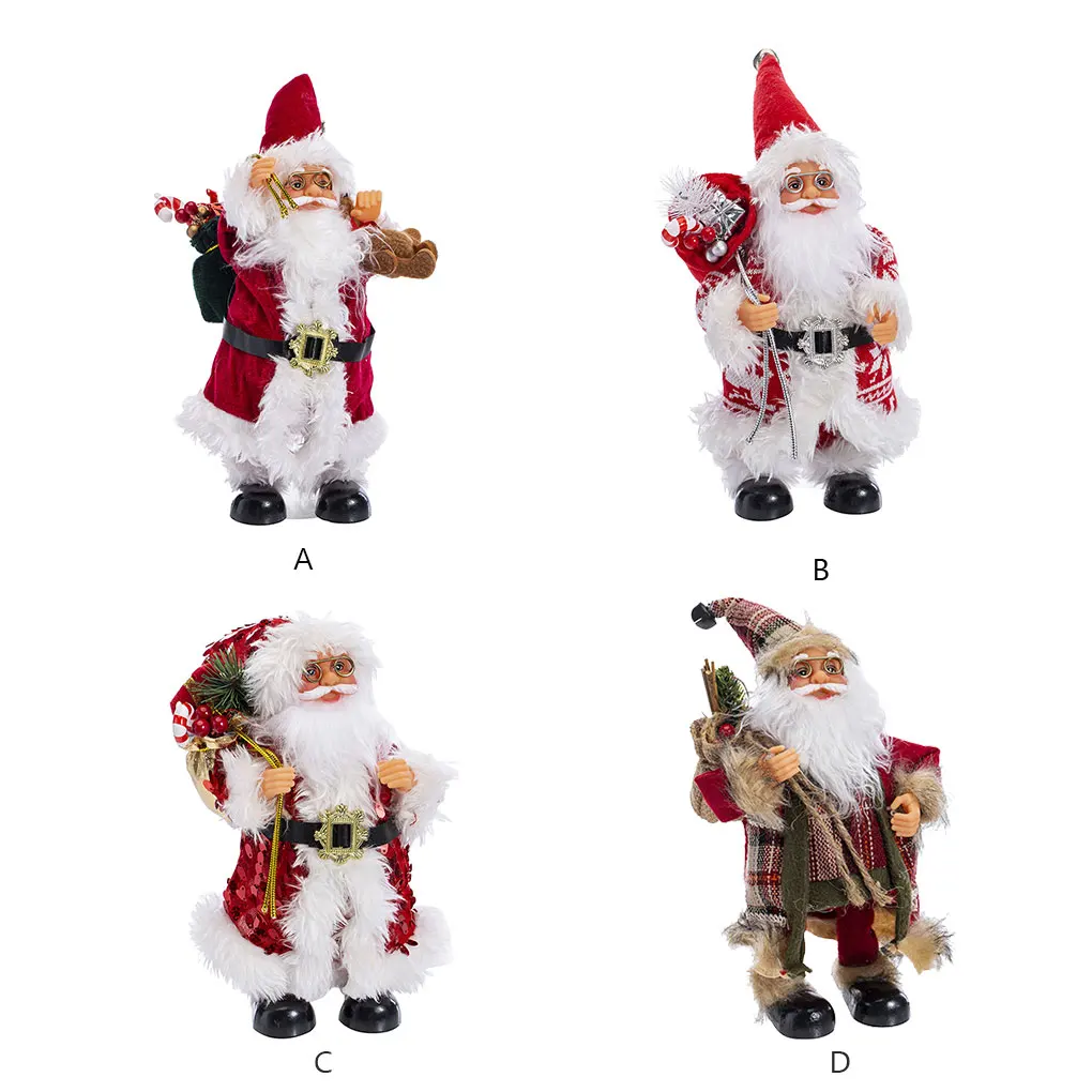 Стоячие узоры с Санта-Клаусом домашние украшения восхитительный фотографический подарок Рождественская Кукла Тип 4 
Стоячие узоры с Санта-Клаусом домашние украшения восхитительный фотографический подарок Рождественская Кукла Тип 4