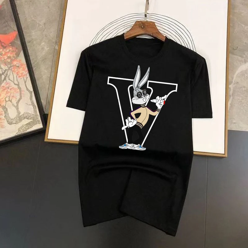 2023 New T-shirt Summer Short Sleeve Korean Fashion Cotton Y2k Tops Tee Shirt V Rabbit Printed Casual Male For Men's Clothing7XL
2023 New T-shirt Summer Short Sleeve Korean Fashion Cotton Y2k Tops Tee Shirt V Rabbit Printed Casual Male For Men's Clothing7XL
