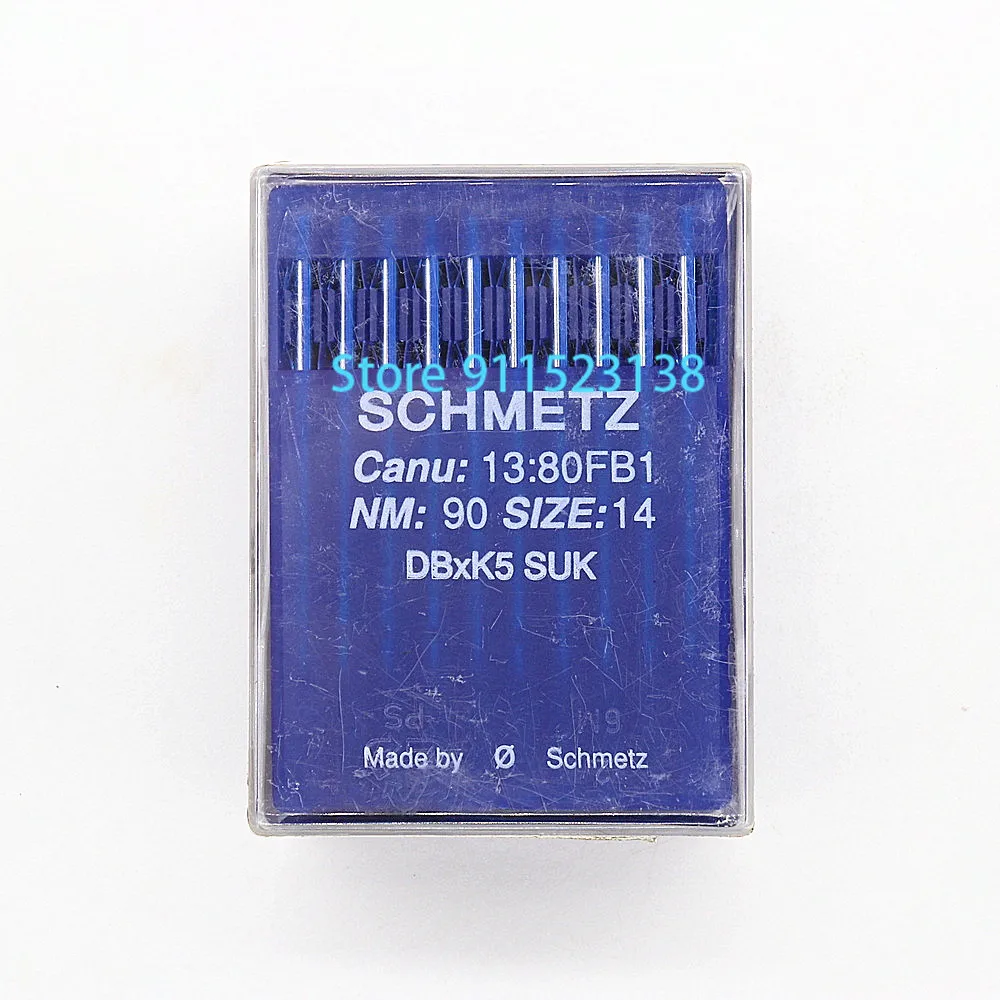 100 Pcs Genuine Germany Schmetz Embroidery Needle DBxK5 SUK Nm: 90 Size: 14 For Tajima Barudan SWF China Embroidery Machine
100 Pcs Genuine Germany Schmetz Embroidery Needle DBxK5 SUK Nm: 90 Size: 14 For Tajima Barudan SWF China Embroidery Machine