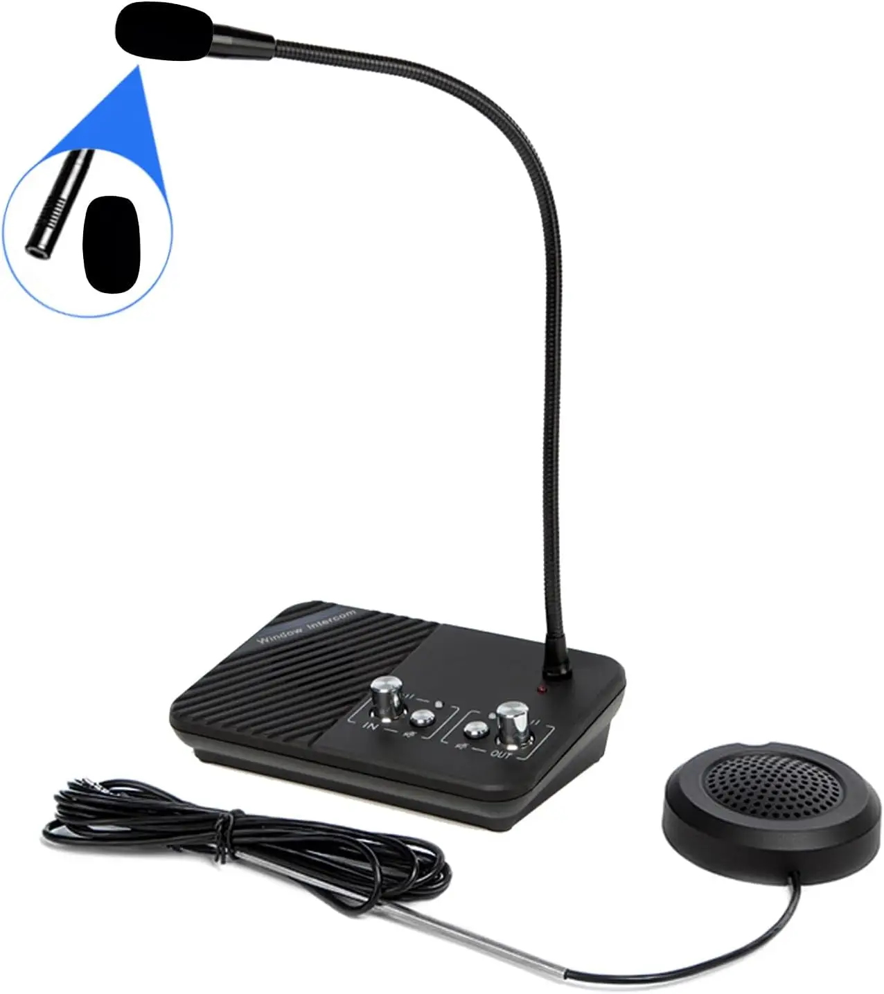 100-240 В антиинтерференционный двухсторонний динамик связи беспроводной оконный счетчик домофонная система E350 для банковского бизнеса
100-240 В антиинтерференционный двухсторонний динамик связи беспроводной оконный счетчик домофонная система E350 для банковского бизнеса