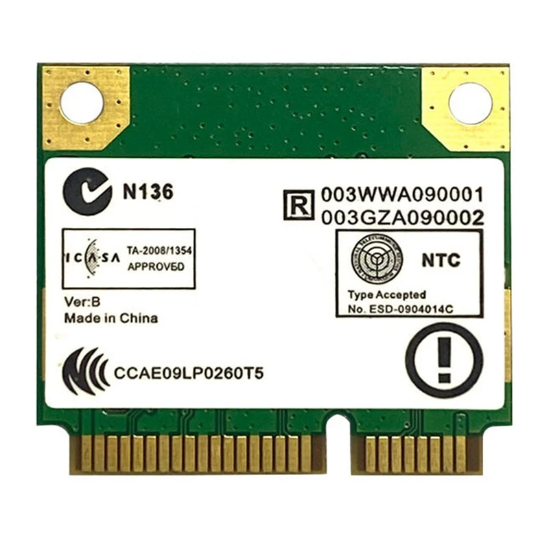 RTL8822CE Двухчастотная гигабитная сетевая карта Wifi Bluetooth 5,0 мини PCIE беспроводной модуль 867 Мбит/с сетевая карта
RTL8822CE Двухчастотная гигабитная сетевая карта Wifi Bluetooth 5,0 мини PCIE беспроводной модуль 867 Мбит/с сетевая карта