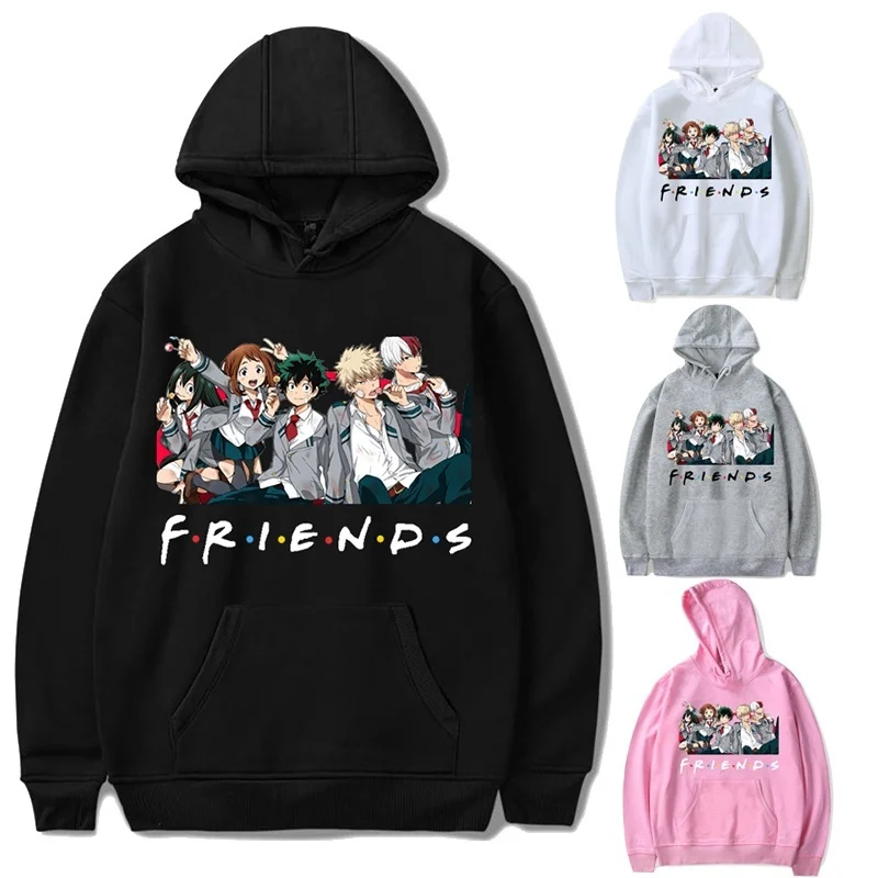 My Hero Academia Anime Sweatshirt Long Sleeve Casual Cartoon Printing Hooded Sweatshirt Japanese Anime Friends Hoodie Pullover
My Hero Academia Anime Sweatshirt Long Sleeve Casual Cartoon Printing Hooded Sweatshirt Japanese Anime Friends Hoodie Pullover