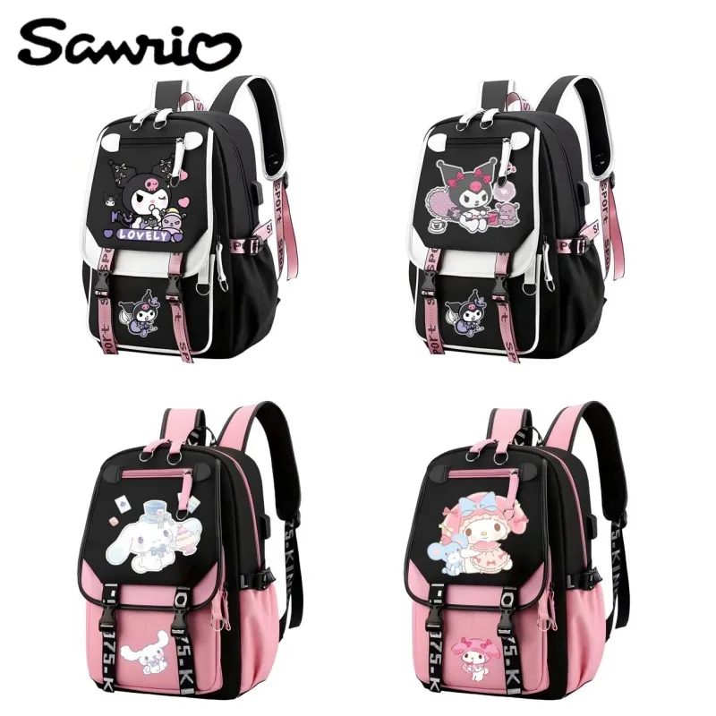 Новый аниме-фигурка Kuromi Sanrio My Melody Cinnamoroll, милый школьный рюкзак с мультяшным рисунком, креативный милый рюкзак для девочек, сумка для хранения с сердцем, подарок
Новый аниме-фигурка Kuromi Sanrio My Melody Cinnamoroll, милый школьный рюкзак с мультяшным рисунком, креативный милый рюкзак для девочек, сумка для хранения с сердцем, подарок