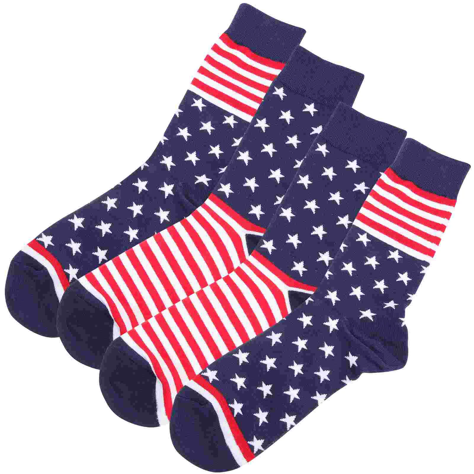 2 Pairs Sports Socks Mens Fun Women Long Tube American Flags Men's Cotton Independence Day Miss Ladies
2 Pairs Sports Socks Mens Fun Women Long Tube American Flags Men's Cotton Independence Day Miss Ladies