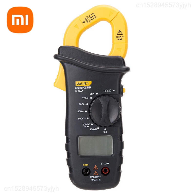Цифровой мультиметр Xiaomi Deli, тестер для измерения напряжения и емкости, AC/DC, NCV, истинное среднеквадратичное значение, Ом, Гц
Цифровой мультиметр Xiaomi Deli, тестер для измерения напряжения и емкости, AC/DC, NCV, истинное среднеквадратичное значение, Ом, Гц