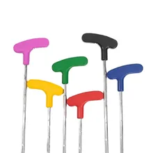 1 PCS Mini Junior Golf Clubs Putter For Kid Left Right Handed Double Sided Supplies