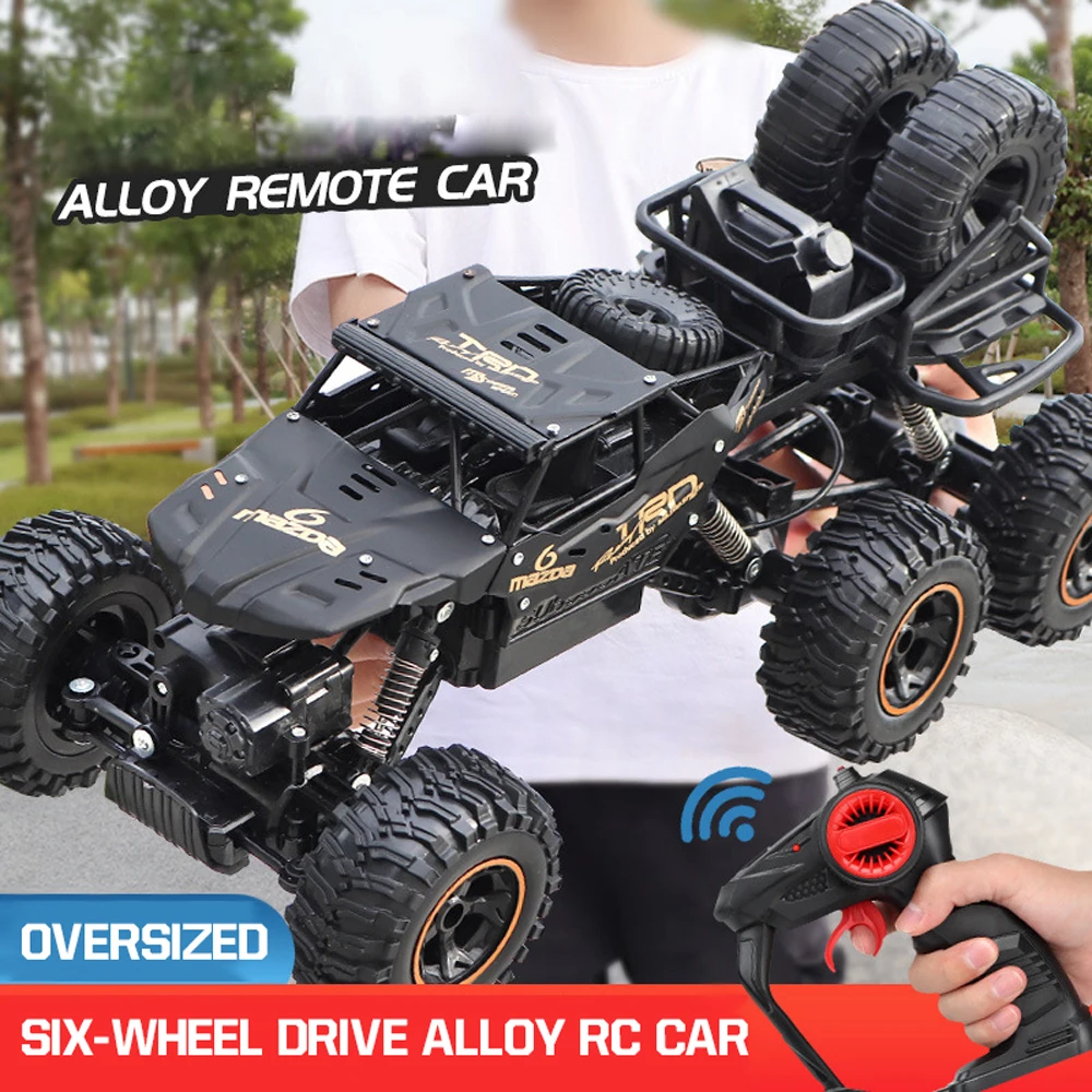 1:12 Rc Car 6Ch 6Wd 2.4G All Terrain 4X4 Off Road Vehicle Alloy Remote Control Buggy Climbing Electric Toy for Kids
1:12 Rc Car 6Ch 6Wd 2.4G All Terrain 4X4 Off Road Vehicle Alloy Remote Control Buggy Climbing Electric Toy for Kids