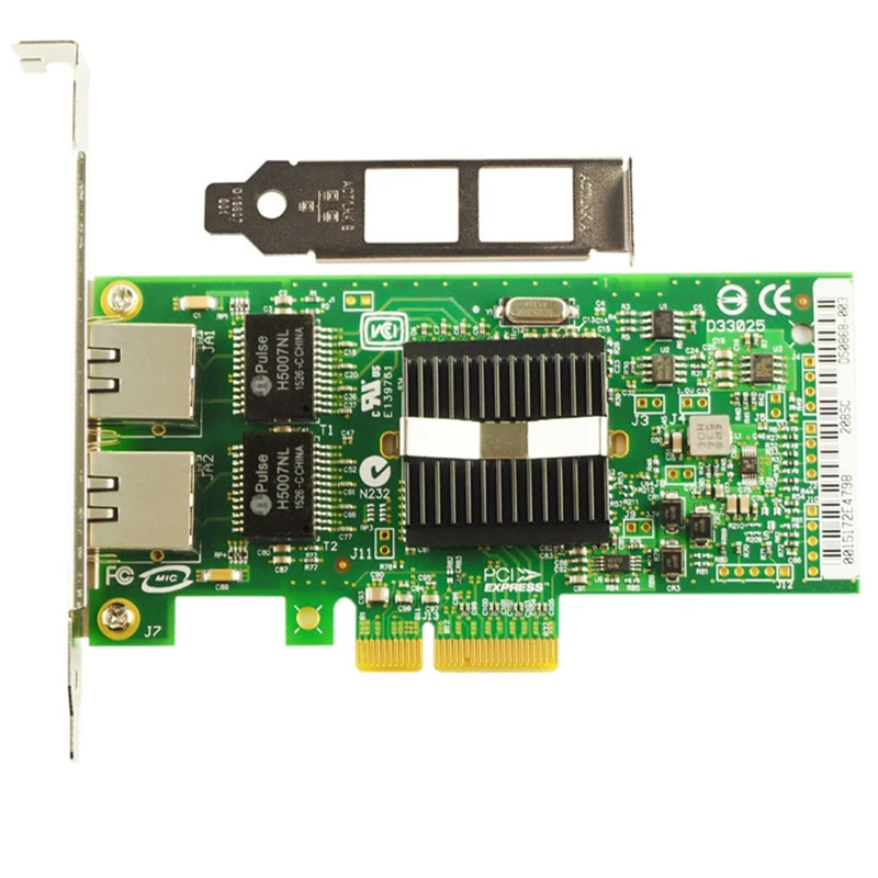 82571 Chip PCI-E X4 Gigabit Electrical Port Dual-Port Electrical Port Server Desktop Network Card EXPI 9402PT
82571 Chip PCI-E X4 Gigabit Electrical Port Dual-Port Electrical Port Server Desktop Network Card EXPI 9402PT