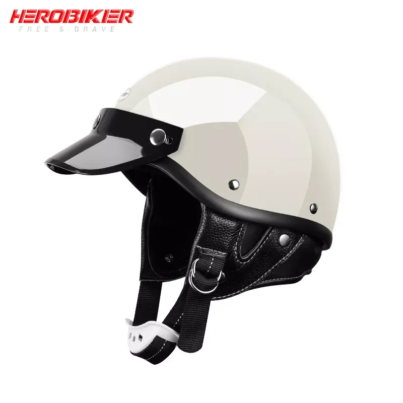 Motorcycle Retro Half Face Helmet Moto Riding Motorcycle Breathable Racing Off Road Helmet Casco Moto Capacete Casque
Motorcycle Retro Half Face Helmet Moto Riding Motorcycle Breathable Racing Off Road Helmet Casco Moto Capacete Casque