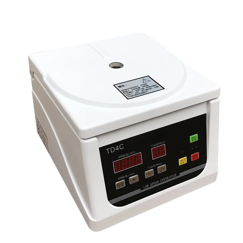 

Лабораторная низкоскоростная центрифуга TD4C со скоростью 4000 об/мин для сепарации крови, центрифуга PRP, доступны различные роторы