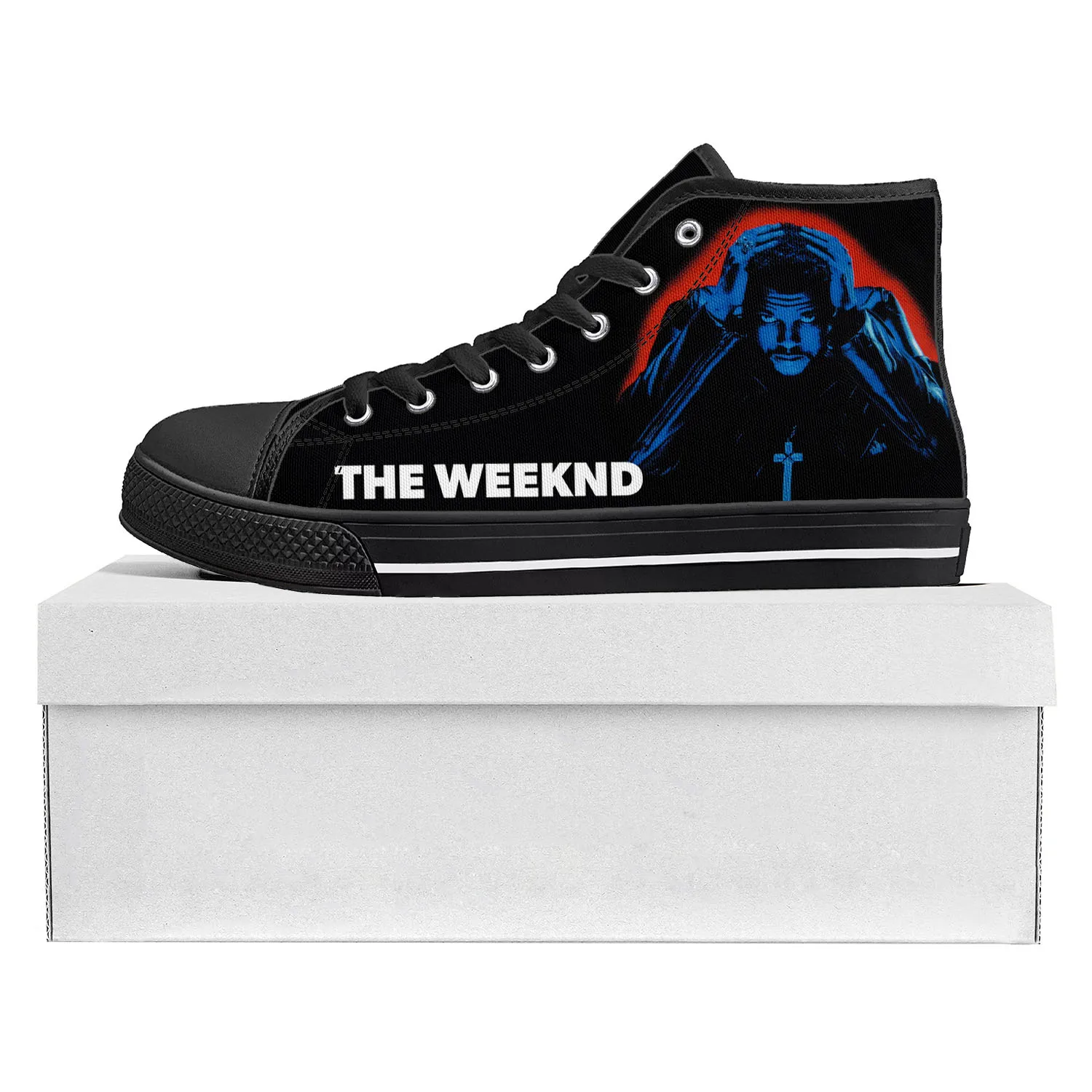 The Weeknd Singer Pop High Top High Quality Sneakers Mens Womens Teenager Canvas Sneaker Casual Couple Shoes Custom Shoe Black
The Weeknd Singer Pop High Top High Quality Sneakers Mens Womens Teenager Canvas Sneaker Casual Couple Shoes Custom Shoe Black