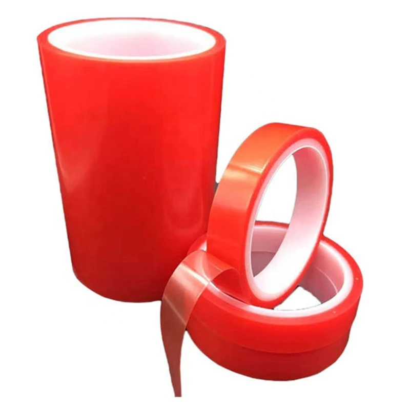 Acrylic Glue High Quality PE Red Liner Super Clear Strong Adhesive MOPP Double Sided PET Tape
Acrylic Glue High Quality PE Red Liner Super Clear Strong Adhesive MOPP Double Sided PET Tape