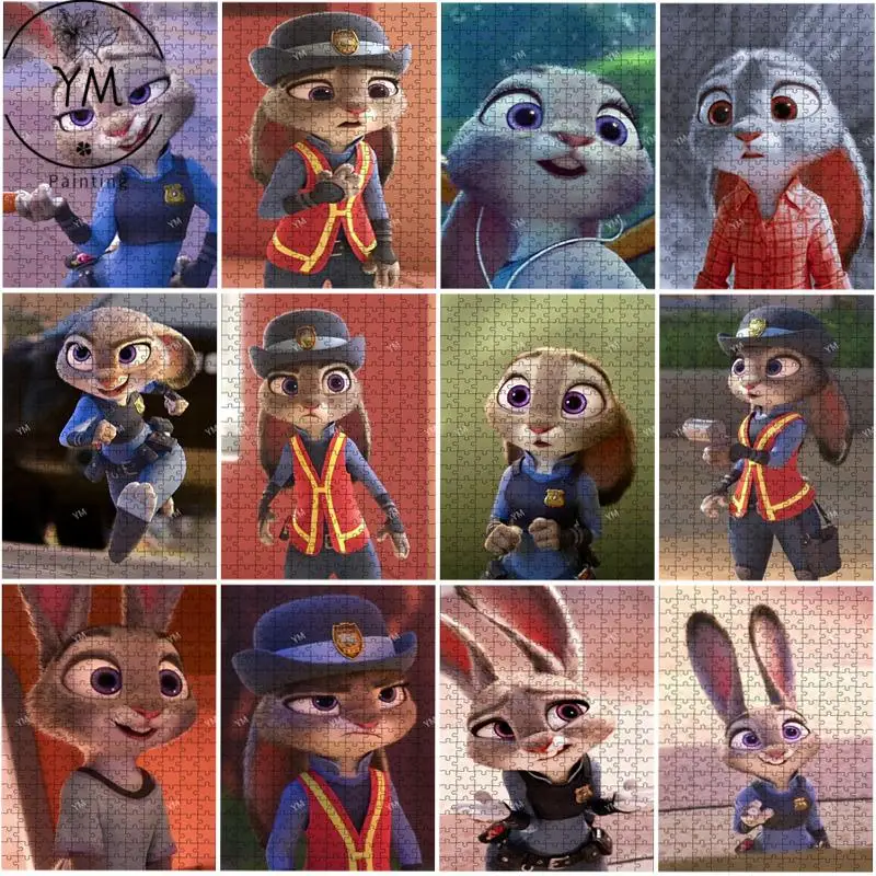 Disney Cartoon Jigsaw Zootopia 1000 Pieces Wooden Jigsaw Puzzle Toys Kids Learning Educational Adult Collection Hobby Toys
Disney Cartoon Jigsaw Zootopia 1000 Pieces Wooden Jigsaw Puzzle Toys Kids Learning Educational Adult Collection Hobby Toys