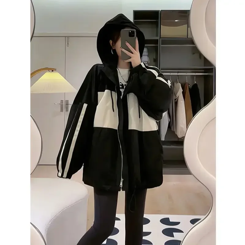 Women's Cotton-Padded Clothes Fashionable 2023 Winter New Loose and Lazy Style Contrast Color Striped Outdoor Jacket Coat
Women's Cotton-Padded Clothes Fashionable 2023 Winter New Loose and Lazy Style Contrast Color Striped Outdoor Jacket Coat