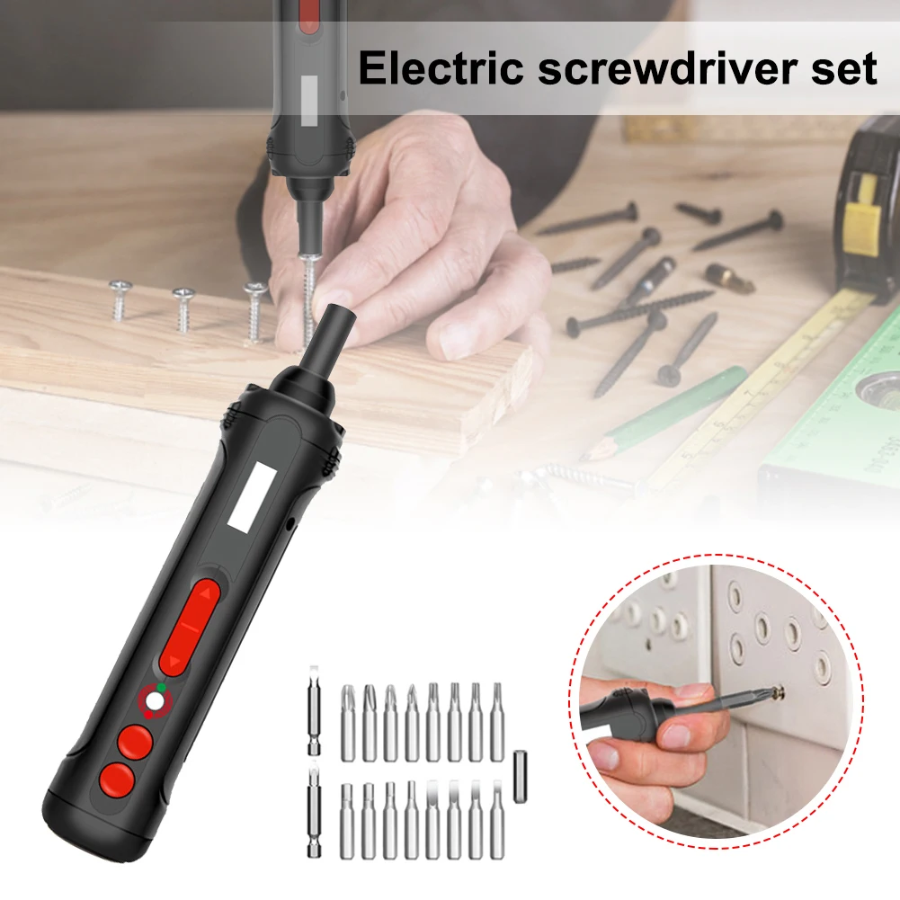 Electric Screwdriver Electric Drill With LED Light Power Tools Set Cordless Screwdriver Household Maintenance Repair Tools
Electric Screwdriver Electric Drill With LED Light Power Tools Set Cordless Screwdriver Household Maintenance Repair Tools