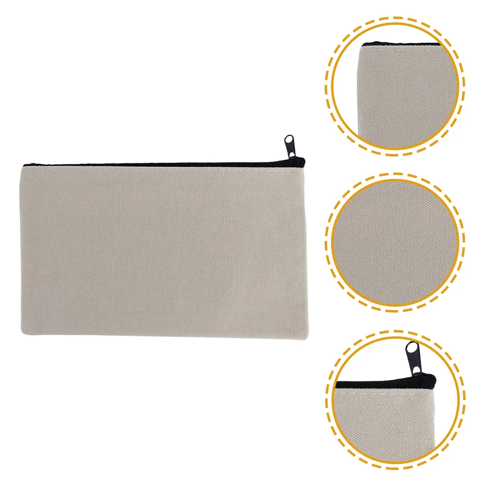 Canvas Pencil Pouch Case Blank Bag Cosmetic Holder Plain Zipper Makeup Stationery Portable Invoice Binder Cases Bags Pen Bulk
Canvas Pencil Pouch Case Blank Bag Cosmetic Holder Plain Zipper Makeup Stationery Portable Invoice Binder Cases Bags Pen Bulk