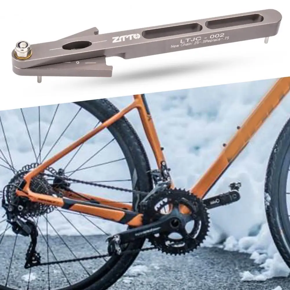 Bicycle Chain Gauge Smooth Edge Bike Wear Indicator Chain Indicator Tool Ruler
Bicycle Chain Gauge Smooth Edge Bike Wear Indicator Chain Indicator Tool Ruler