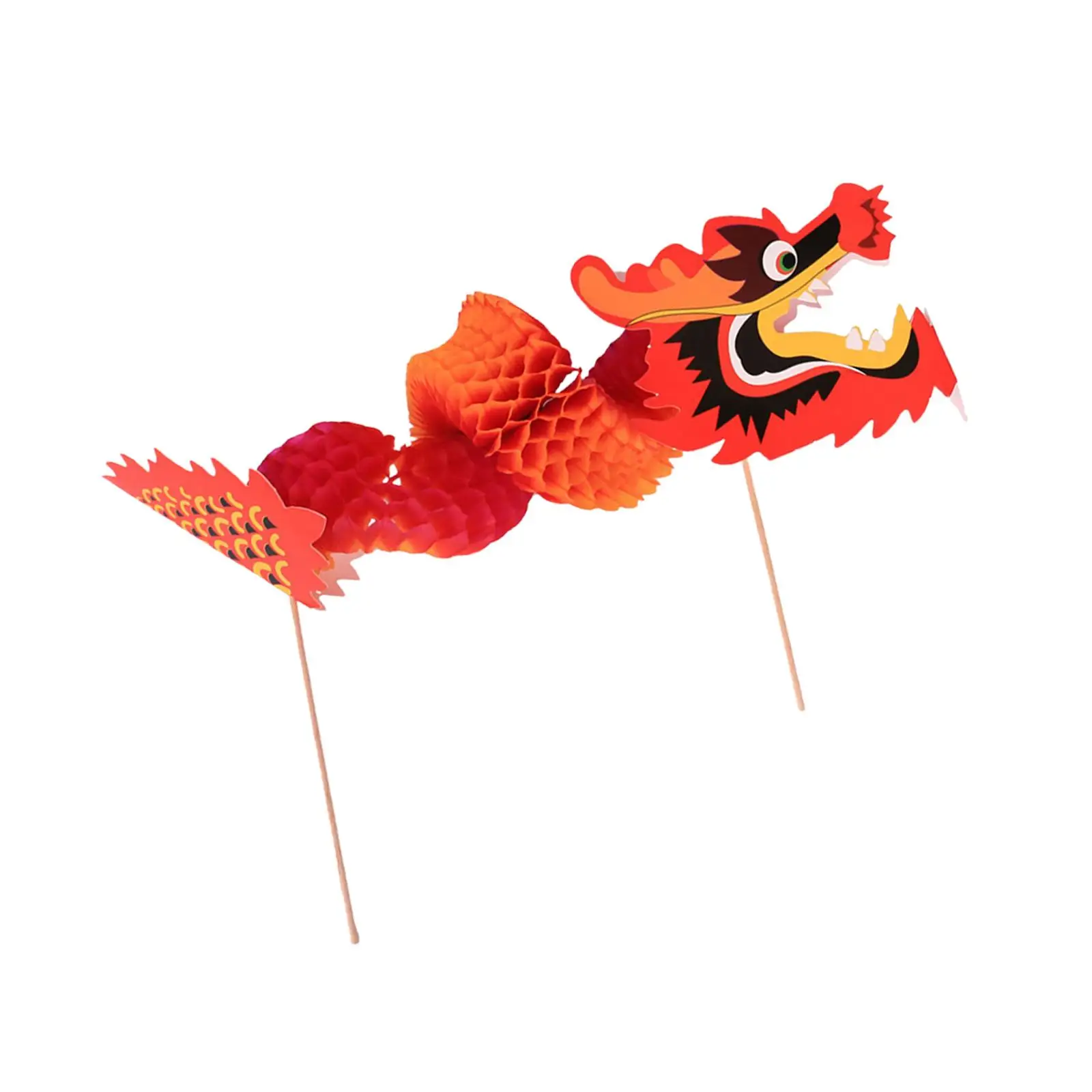 3D Chinese New Year Paper Dragon Crafts Hanging Handmade Puppet Kits Traditional for Festival New Year Toddlers Kids Ornaments 
3D Chinese New Year Paper Dragon Crafts Hanging Handmade Puppet Kits Traditional for Festival New Year Toddlers Kids Ornaments